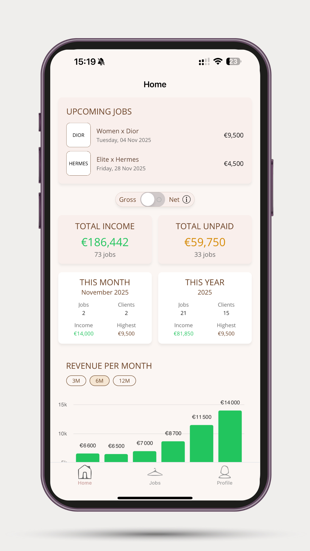 My Income Screenshot